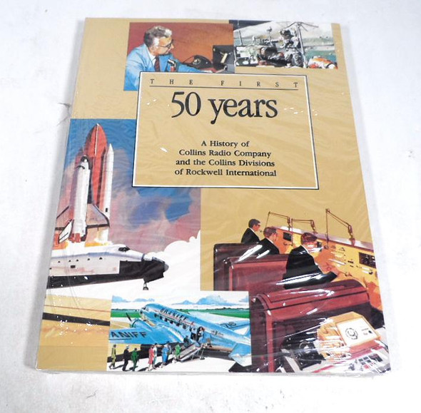 Collins Radio The First 50 Years Softcover Book New in Shrink Wrap