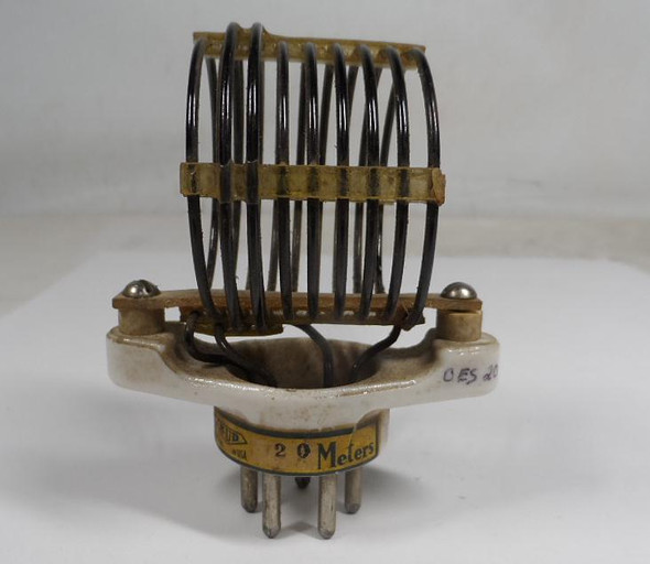 Bud OEL-20, 20 Meter 50 Watt Oscillator and Buffer Coil Used #1