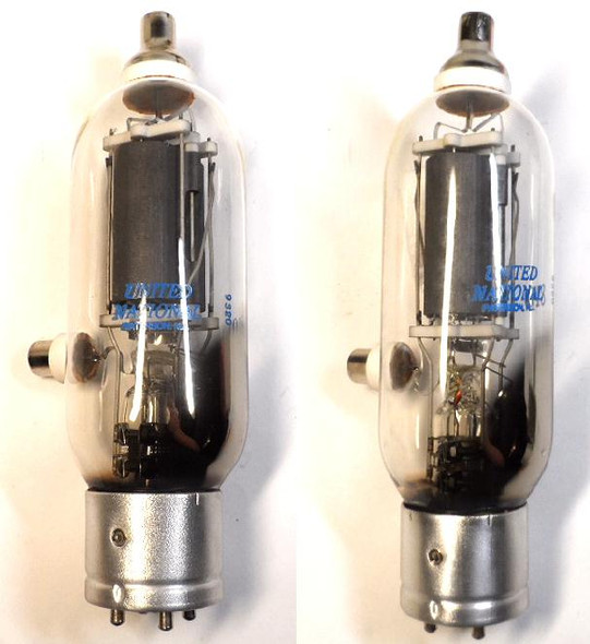 Cetron / United / National matched pair of genuine NOS (New Old Stock)  810 high-power transmitting triode vacuum tubes in Original Boxes Tested