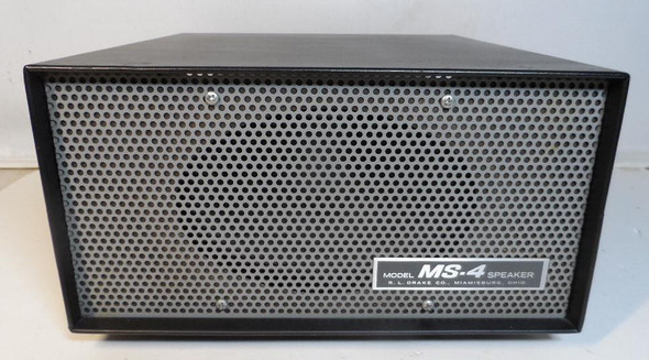 RL Drake MS-4 Speaker and Power Supply Enclosure for the 4-Line Series Radios in Very Good Condition