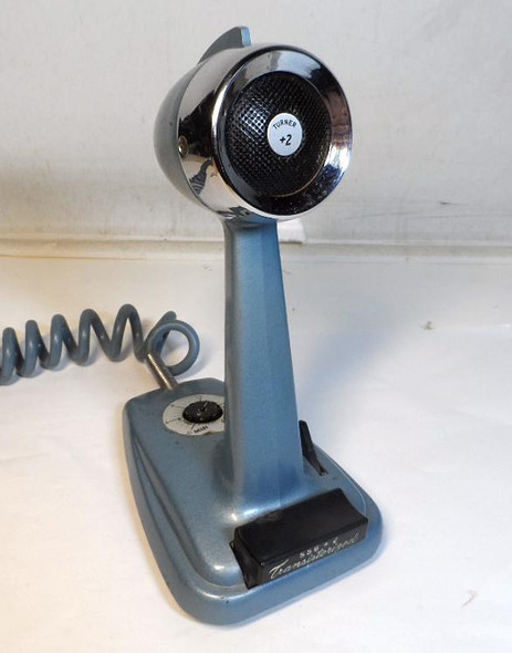 Turner SSB + 2 Vintage Transistorized Desk Microphone in Very Good to Excellent Condition  with Amplified Punchy SSB Audio