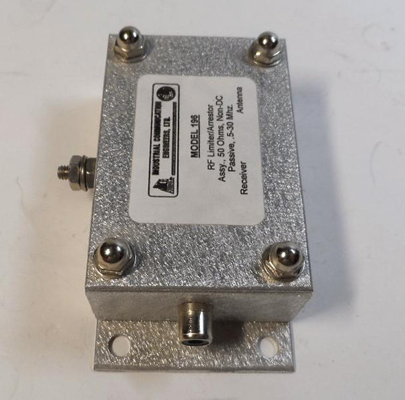 Industrial Communications Engineers LTD (ICE) Model 196 RF Limiter/Arrestor