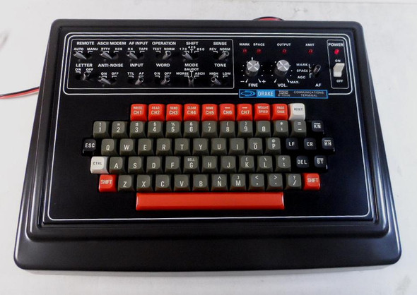 RL Drake Theta 7000E Data Terminal, As New In Original Box, RTTY CW ASCII Communications Terminal with Monitor