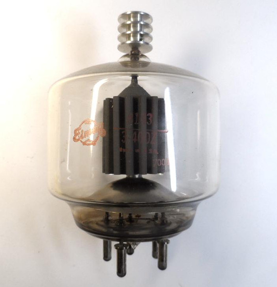 Eimac 3-400Z, 8163 tube, NOS Eimac, vintage power tube, Ameritron AL-80, tantalum anode, made in USA, 1970 date code, San Carlos Eimac, ham radio, Nationwide Radio & Eq Sales LLC