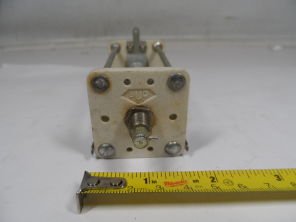 Bud Radio Inc. Model 865, 14-104 pF 1500V Single Section Air Variable Capacitor NOS