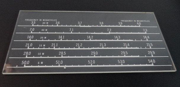 Hallicrafters SX-140 Original NEW Dial Scale 