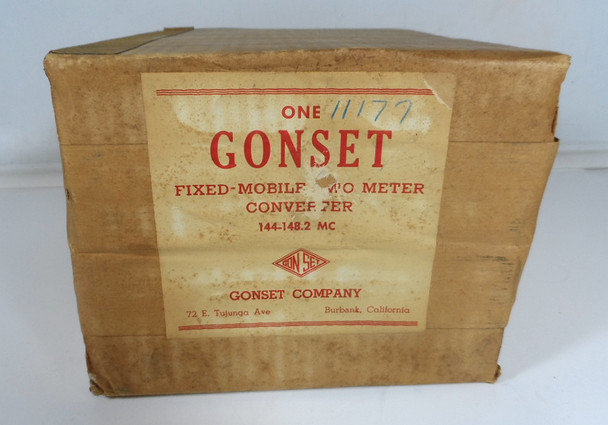 Gonset Fixed / Mobile 2 Meter Converter New in Unopened Box