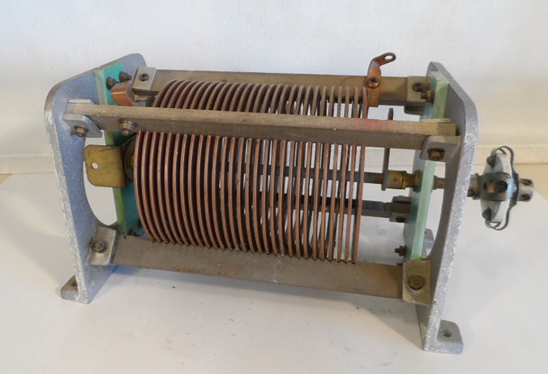 Gates / Harris 58 uH High Quality,  Roller Inductor (Less the Roller Assembly)  from Broadcast Transmitter in Excellent Condition P/N 62-VC-2845