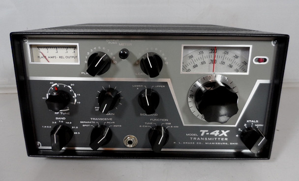 RL Drake T-4X  HF Transmitter in Collector Quality Condition Refurbished by WB4HFN  S/N 11284