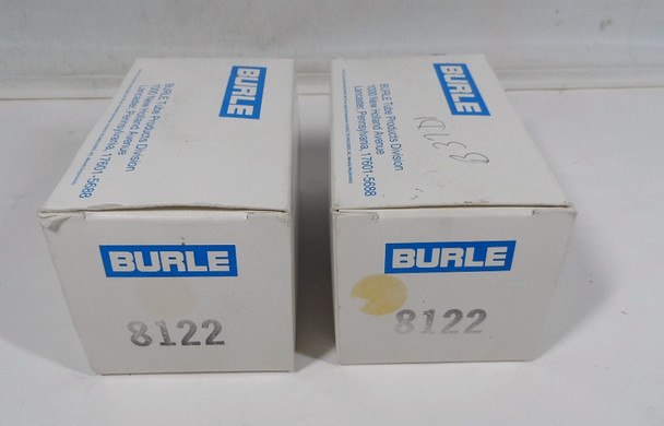 RCA / Burle Set of (2) 8122 HF Amplifier Tubes New in Packages