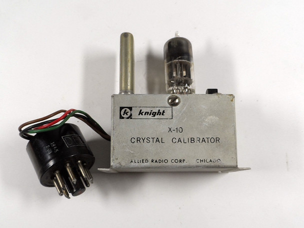 Knight Kit X-10, 100 KHz Crystal Calibrator for the R-100A, R-55A Receivers & can be used with Most Vintage HF Receivers #1