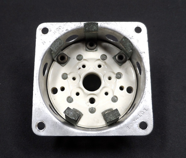 Johnson 122-101 Tube Socket Assembly  with Integrated Vented Flange for the 3CX1500A7/8877 Amplifier Tube