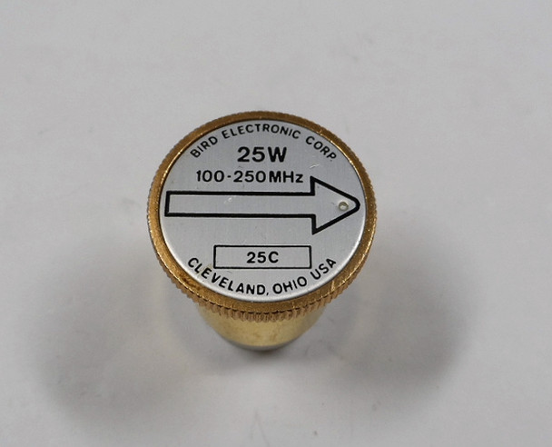 Bird Electronics Element 25C, 100-250 MHz, 25 Watt in Excellent Condition