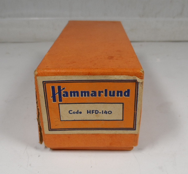 Hammarlund HFD-140 Air Variable Dual 140 pF Section Capacitor New in Box