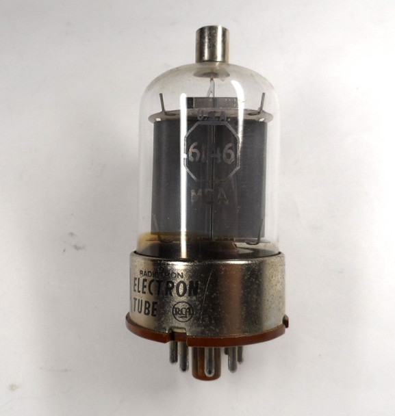 RCA 6146 Used Vacuum  in Original Box Tested 100 % Preferred for Collins Radios #12