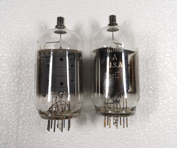 General Electric 6JB6A Used Pair (2) for RL Drake Radios, Tested & Guaranteed #2