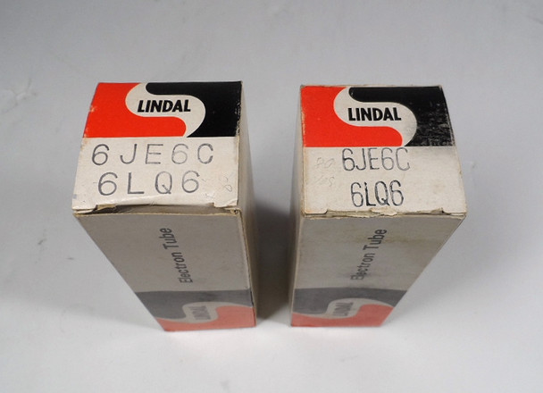 Lindal Pair of 6LQ6 / 6JE6C NOS Amplifier Tubes for HF Amplifiers Tested & Guaranteed