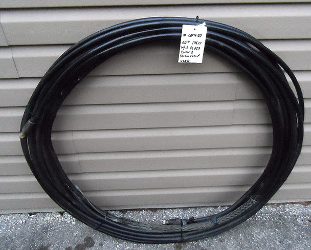 Andrew LDF4-50, 146 Feet of 1/2 inch Heliax Hard Line Used in Excellent Condition with 2 PL-259 Connectors *PICKUP ONLY*