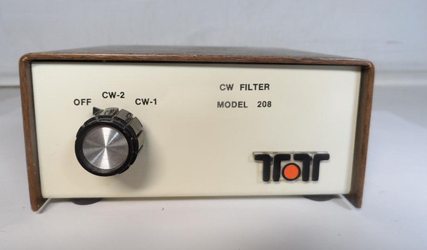 Ten-Tec Model 208 Audio CW Bandpass Filter for the Argonaut 509 Transceiver
