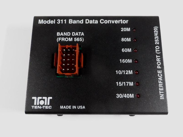 Ten-Tec  Model 311 Band Data Converter for Orion & Orion II for Use with the Model 420 Hercules II linear amplifier and/or Model 253 high power automatic antenna tuner NEW in Box