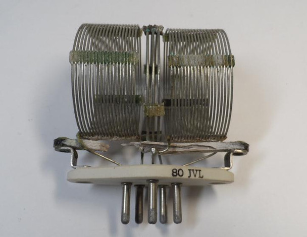 Barker & Williamson (B&W)  80 JVL, 80 Meter Plug in Band Coil Used in Good Condition #3