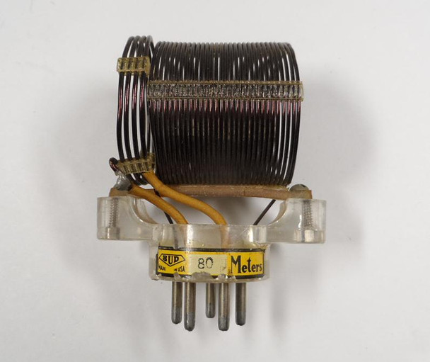 Bud OES-80, 80 Meter 75 Watt Oscillator and Buffer Coil NOS #1