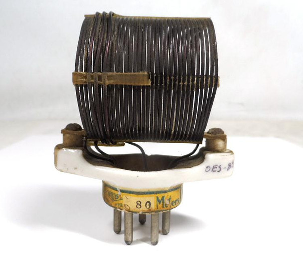 Bud OEL-80, 80 Meter 50 Watt Oscillator and Buffer Coil Used #1
