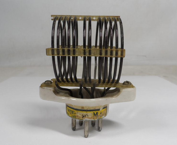 Bud 20 Meter  Center Tapped 75 Watt Oscillator and Buffer Coil in Excellent Condition #1