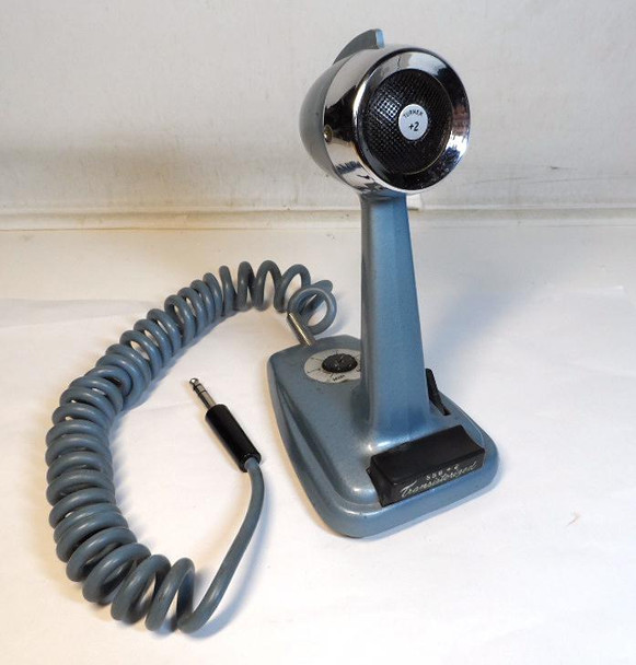 Turner SSB + 2 Vintage Transistorized Desk Microphone in Very Good to Excellent Condition  with Amplified Punchy SSB Audio