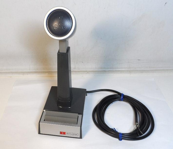 Shure 444 Desk Microphone NOS in Box, Upgraded to Low Impedance with Genuine New Shure R96 Cartridge
