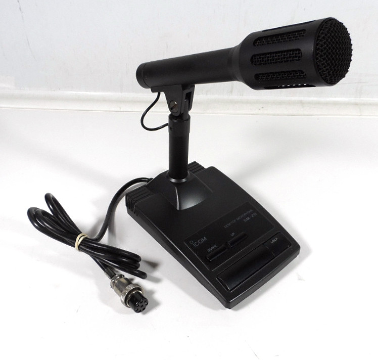 Icom SM-20 Amplified Desk Microphone for most Icom HF Transceivers, in  Excellent Condition