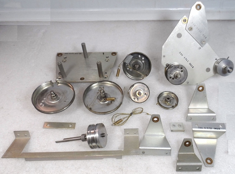 Collins 30S-1 Amplifier Front Sub Panel Complete Pulley / Bracket ...