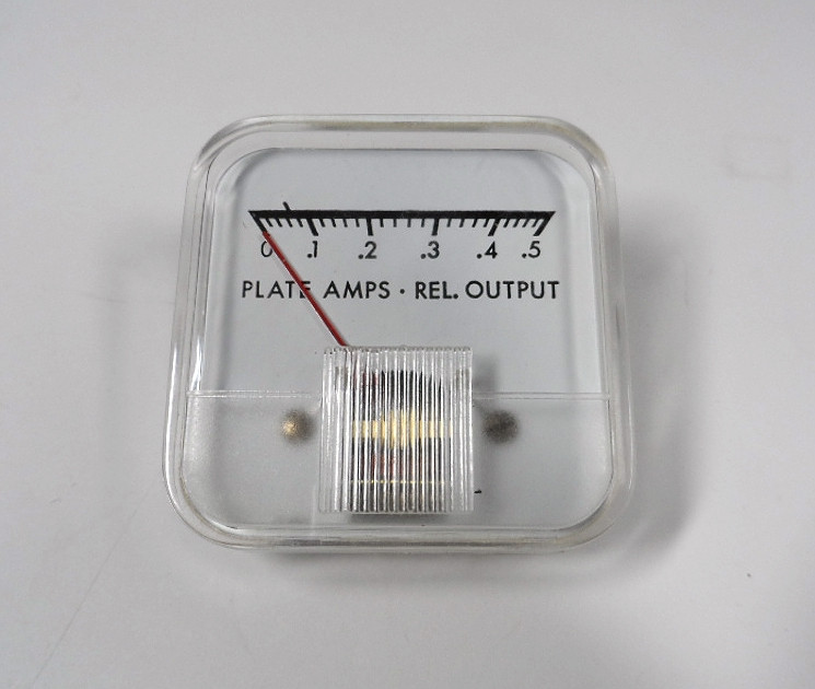 RL Drake Plate Meter for 4-Line Transmitters New old Stock