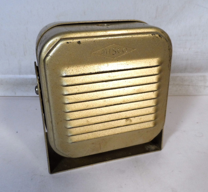 Misco Vintage Small External Speaker 8 Ohms with Bracket Very Good ...
