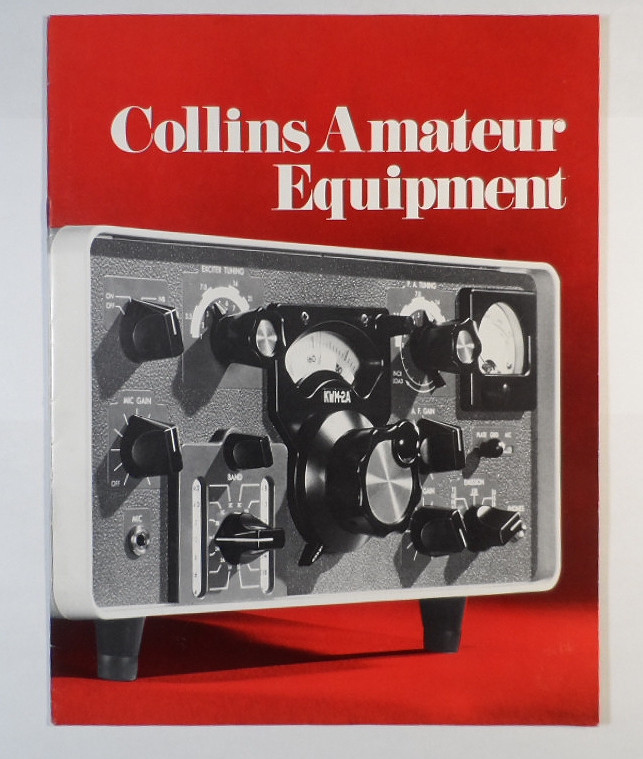Collins KWM2A, 32S3A, 75S3C, 30L1, & 30S1 Sales Literature Brochure