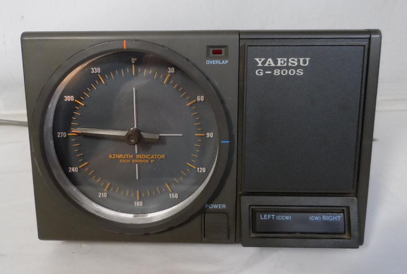 Yaesu G-800S Rotor Controller for the G-800S & G-800SA Rotator in ...