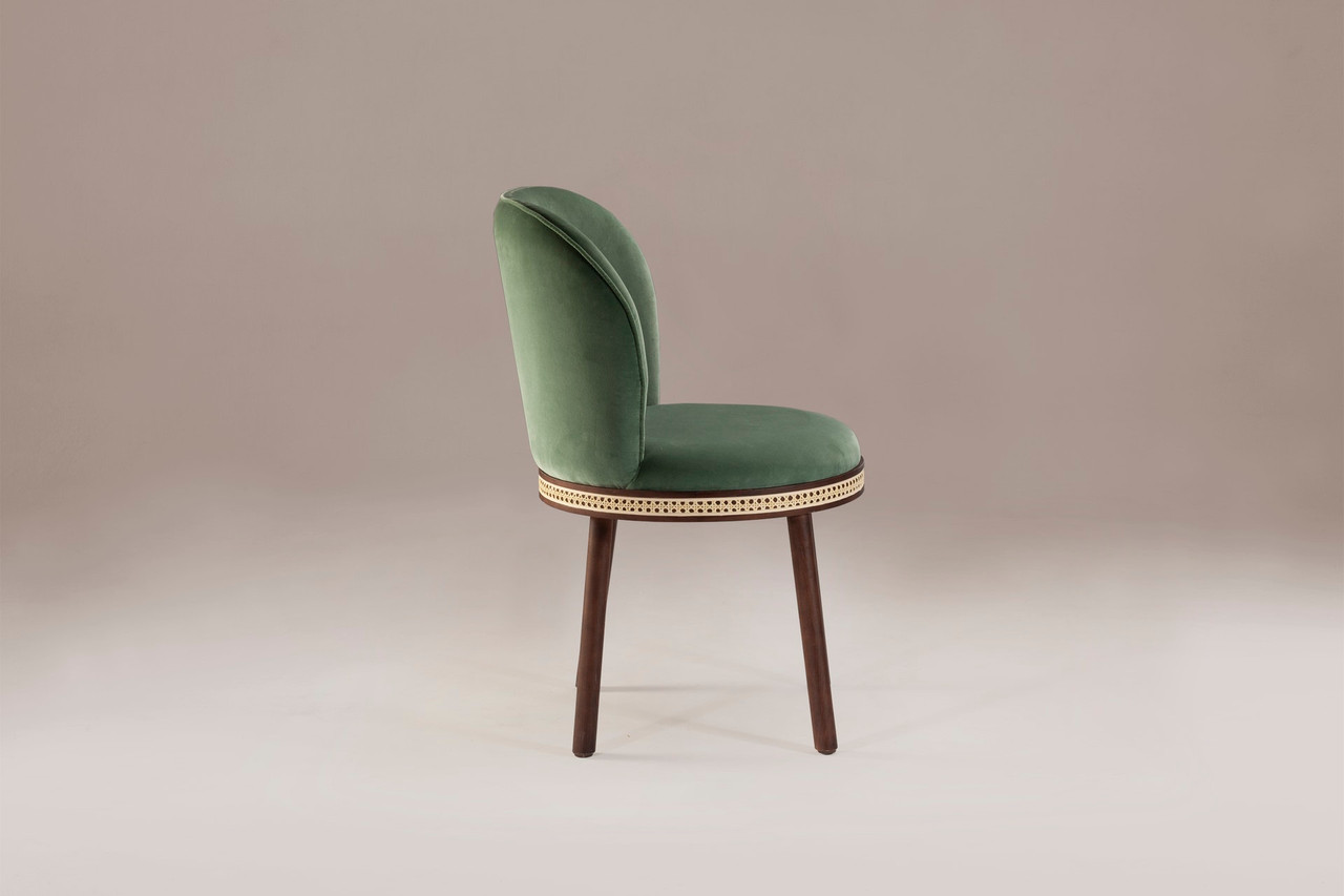 rattan wood chair