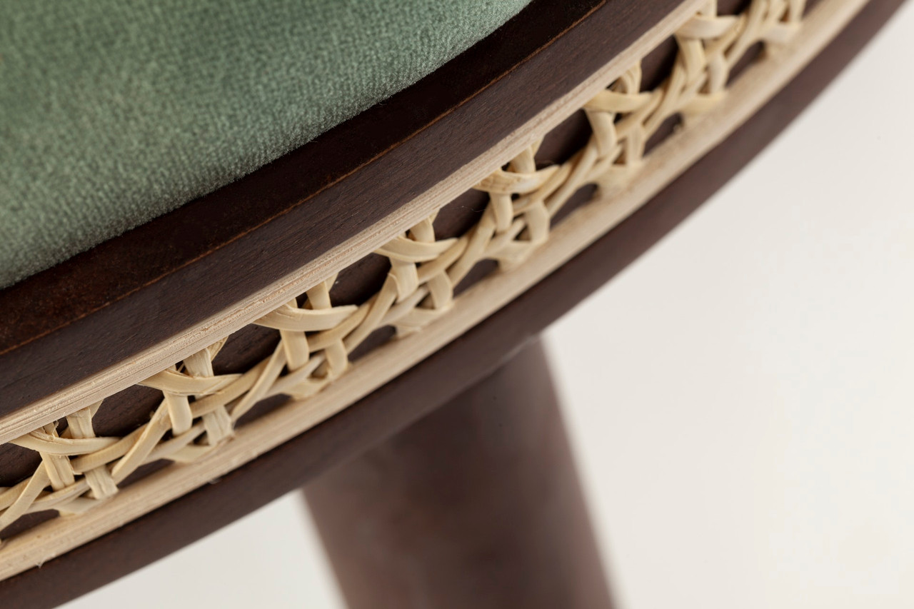 rattan wood chair