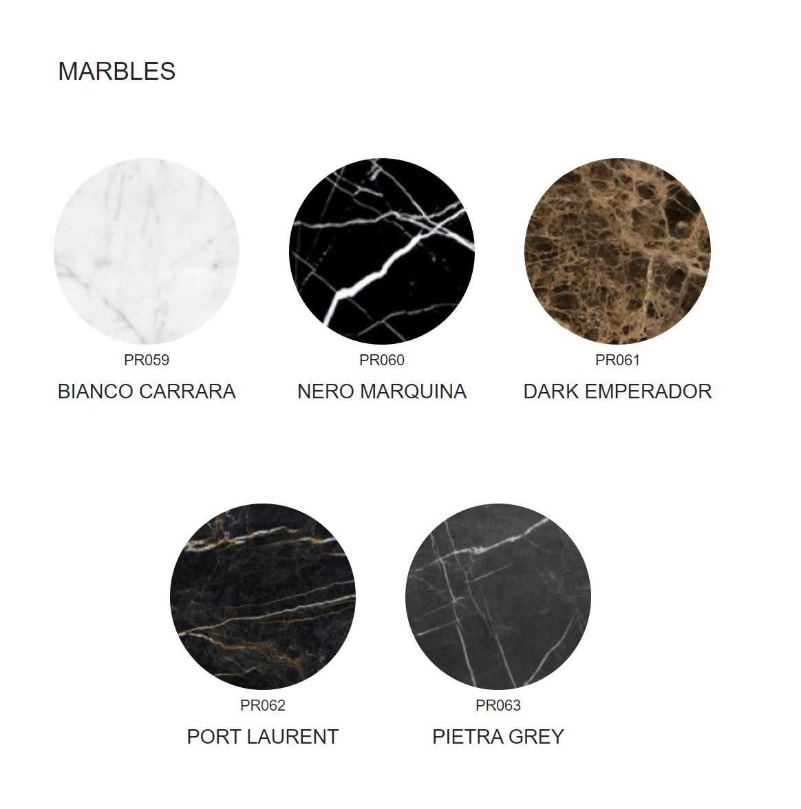 Havasu Round Table - Marble Lazy Susan