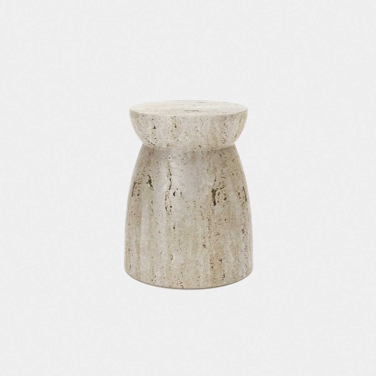 Japan Stool - Travertine