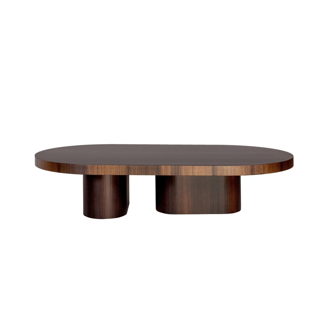 Wood coffee table