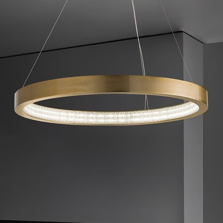 Libe Round Linear Suspension Lamp