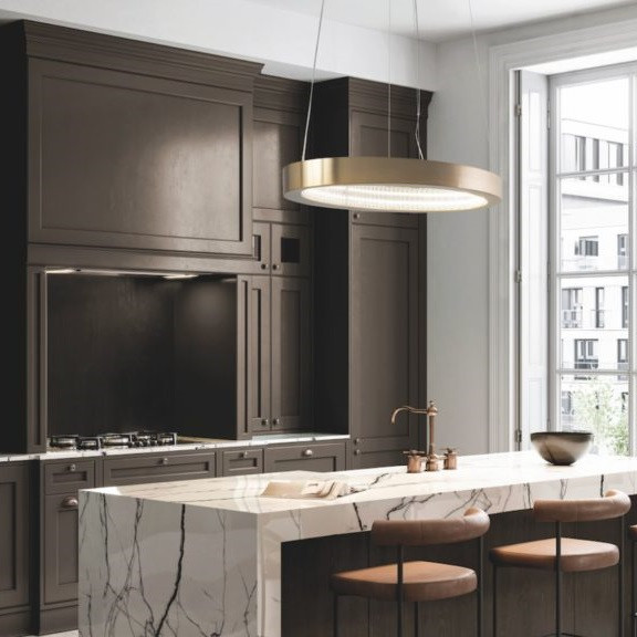 Libe Round Linear Suspension Lamp