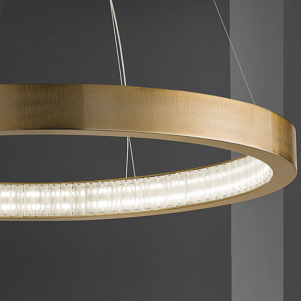 Libe Round Linear Suspension Lamp