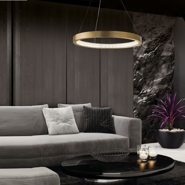 Libe Round Linear Suspension Lamp