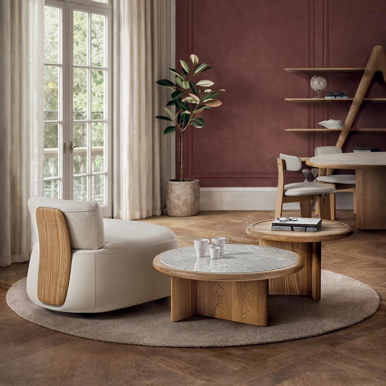Suiseki Side Table