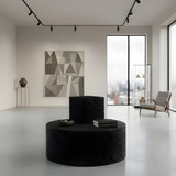 Bush-Hammered Basalt, Offset Geometry: Specifying a Sculptural Coffee Table That Anchors a Living Space