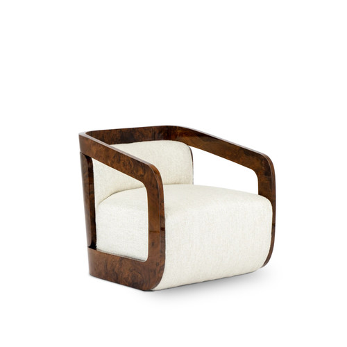 Enzo Wood Swivel Armchair