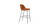 Aleta Stool with Low Back