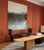Rectangular wood table